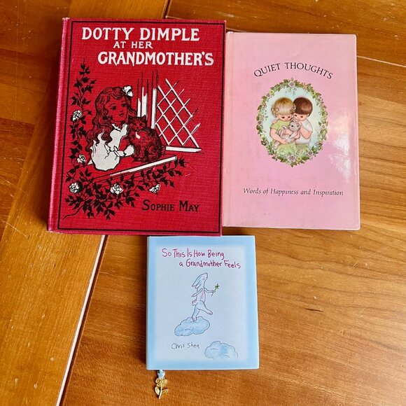 Vintage Books, Gifts for Grandmothers, Grandmother Gift, Granddaughter Books - Picture 1 of 9
